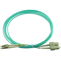 BlueOptics Duplex LWL Patchkabel LC-SC OM3 7.5 Meter (7.50 m), Netzwerkkabel