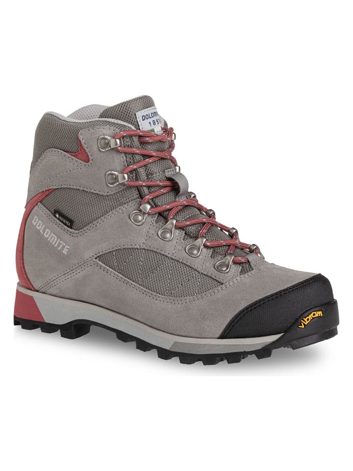 DOLOMITE Leder-Wanderboots "Zernez GTX" in Grau - 38
