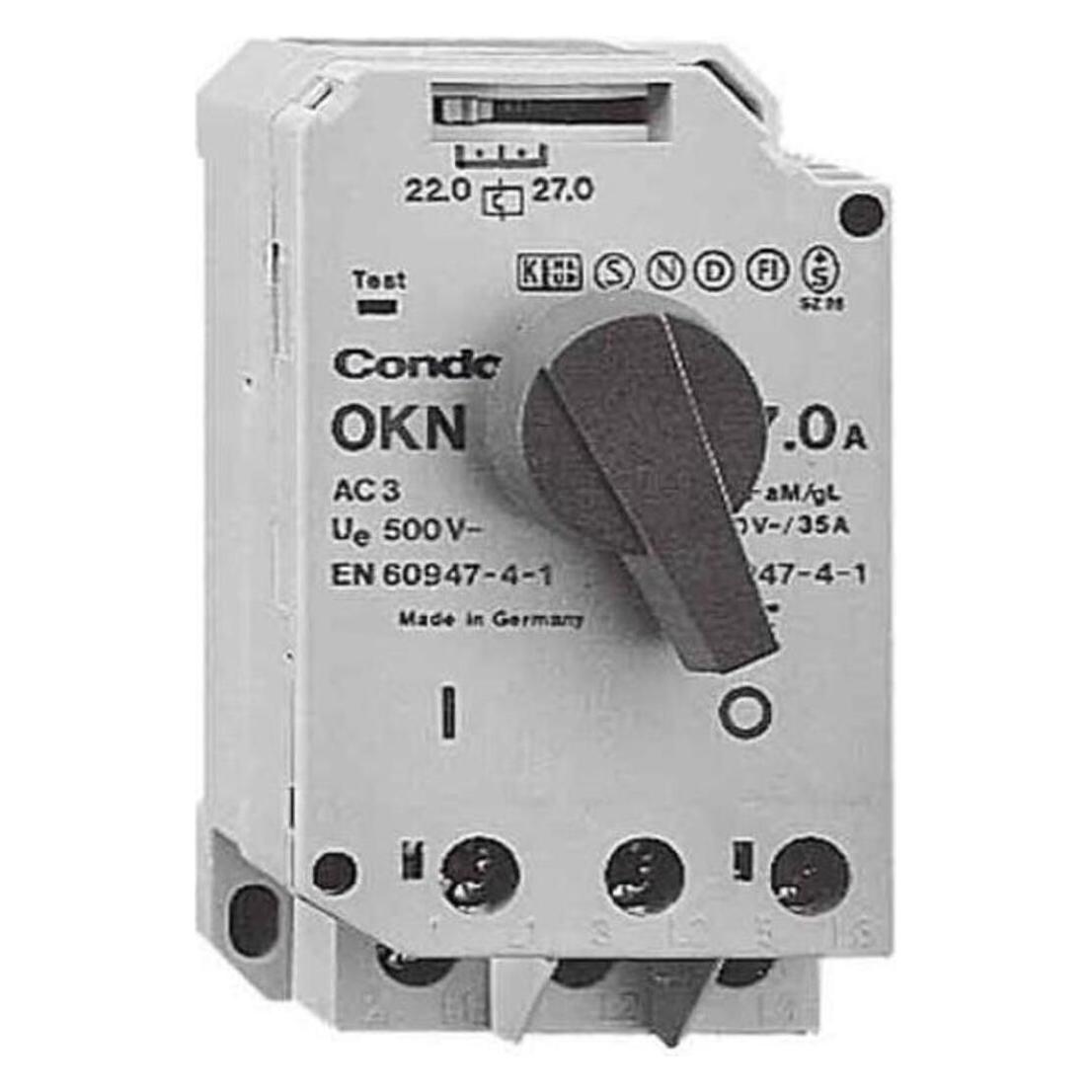 Condor Werke Condor Pressure Motorschutzschalter OKN-160 AA XXX XXX 16A Leistungsschalter für Motorschutz 4014502 (203476)