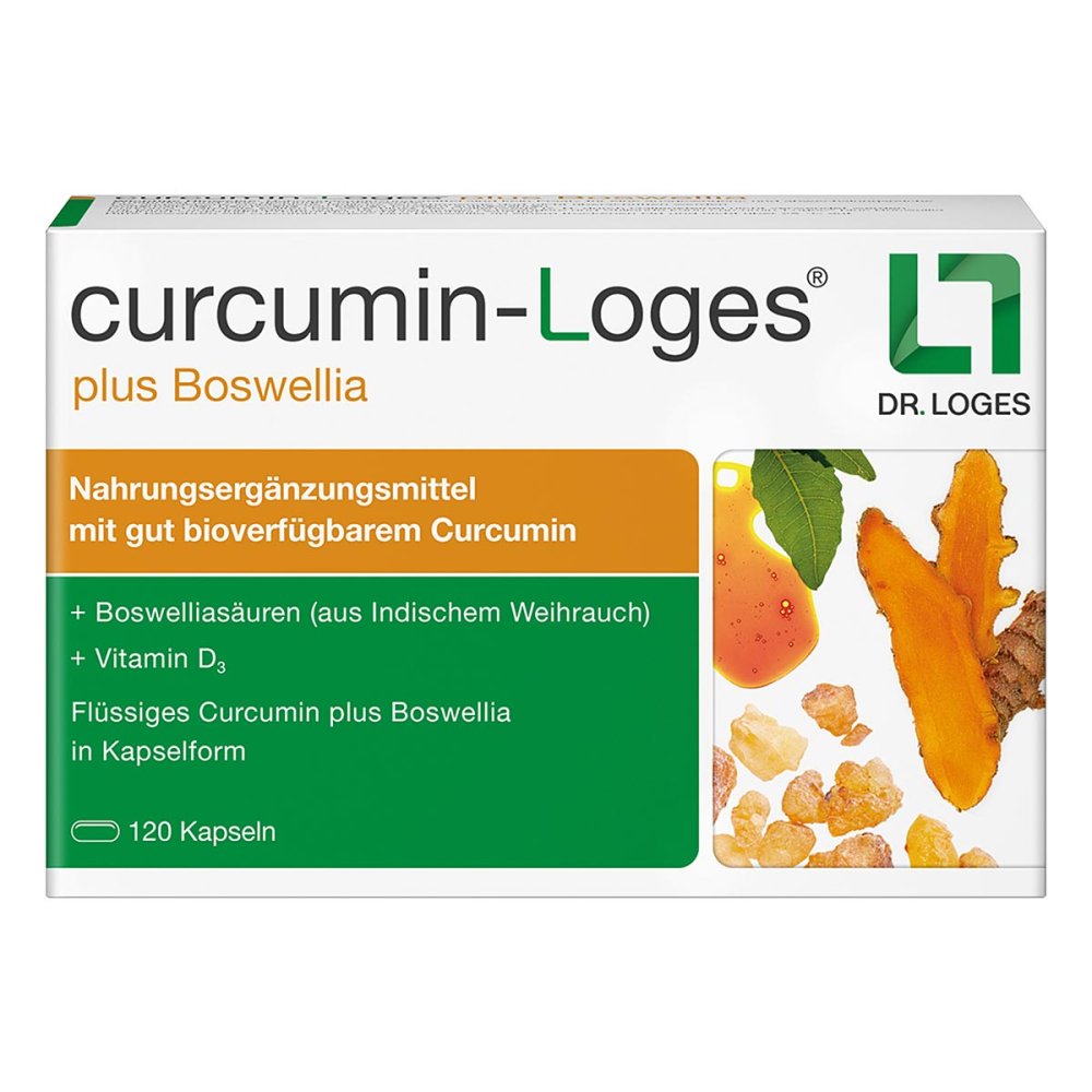 Dr. Loges + Co. GmbH curcumin-Loges plus Boswellia - Kurkuma Kapseln mit Weihrauch 14037248