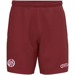 JAKO 1. FSV Mainz 05 Sweatshorts 2026/27 Kinder 156 - rubinrot 164
