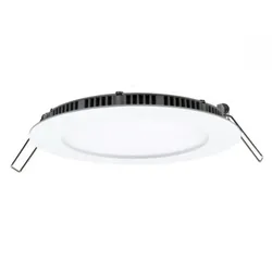 Flaches Dimmbares LED-Decken Einbau Panel MOBiDIM 145R 3000K warmweißes Licht 8W Mobilux