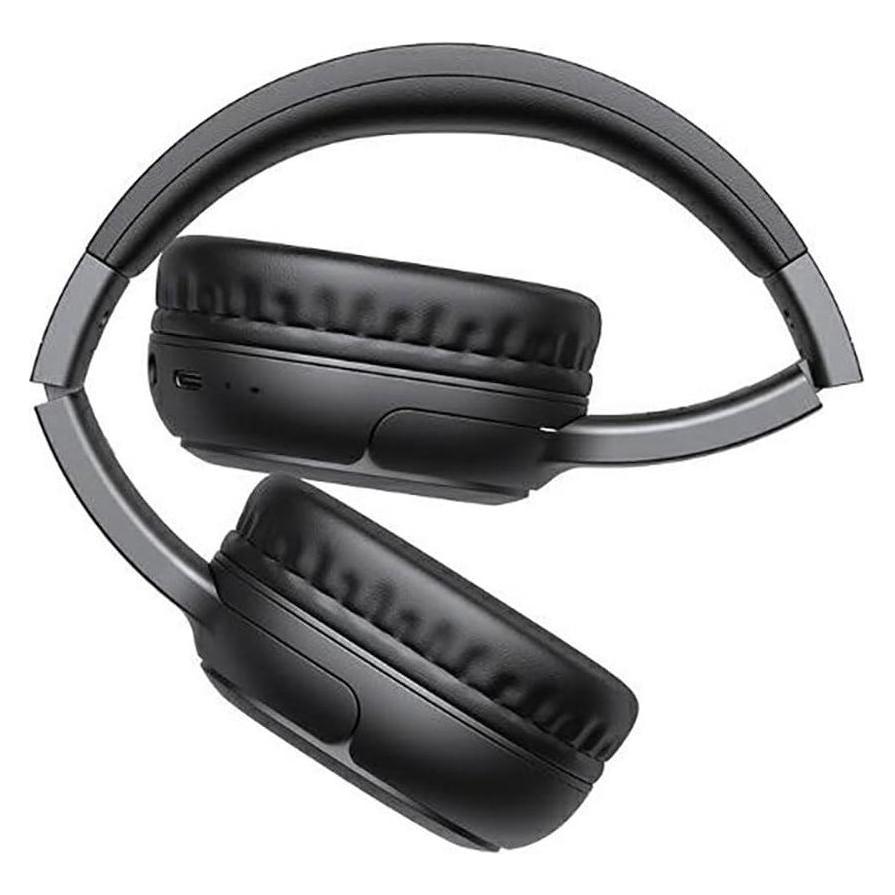 Usams Słuchawki Bluetooth 5.3 nauszne Yun Series czarny/black TDLYEJYX01 (USAMS-YG23) (ANC, 40 h, Kabellos) (USA001428)