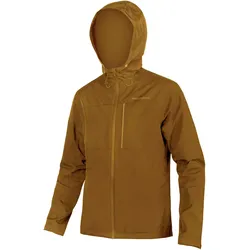 Endura, Herren, Velojacke, Hummvee Waterproof Hooded Jacke (S), Bronze, Schwarz, S