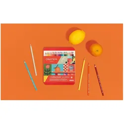 Caran d'Ache, Malstifte, Supracolor Aquarelle Metallschachtel Sonderedition (18x)