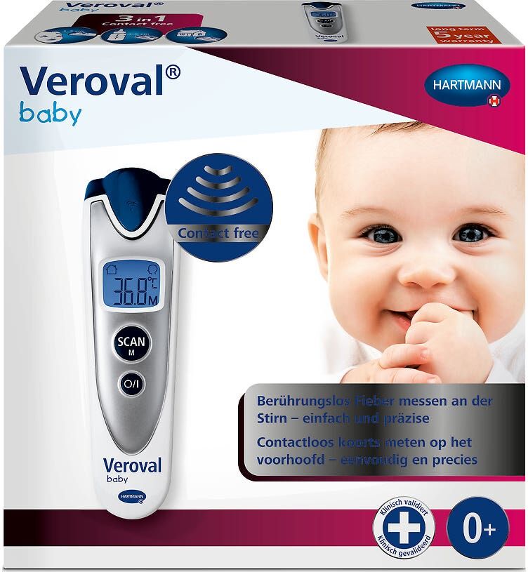 Veroval Baby Termómetro Infrarrojos Contact Free