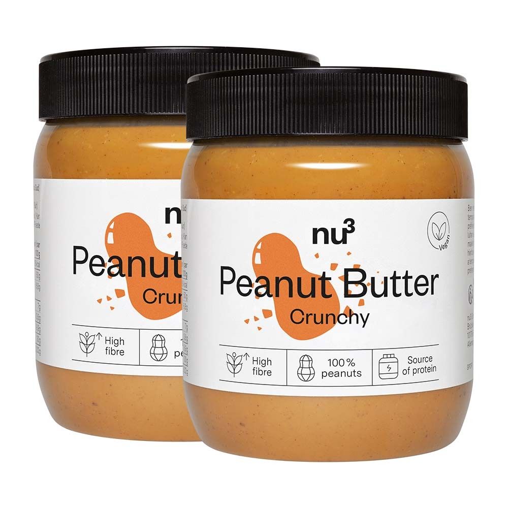 nu3 Erdnussbutter crunchy x2 2x500 g Sonstige