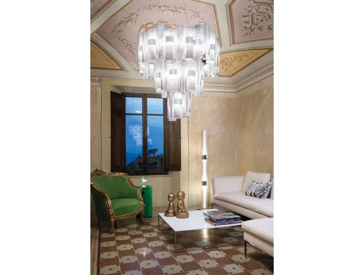 La Lollo Suspension XL White - Slamp - Salon / séjour - Plastique