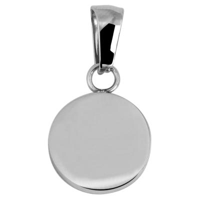 Anhänger mit Gravur AKZENT "Raja, langlebig", silber (silberfarbig), Schmuckanhänger, Damen, Edelstahl