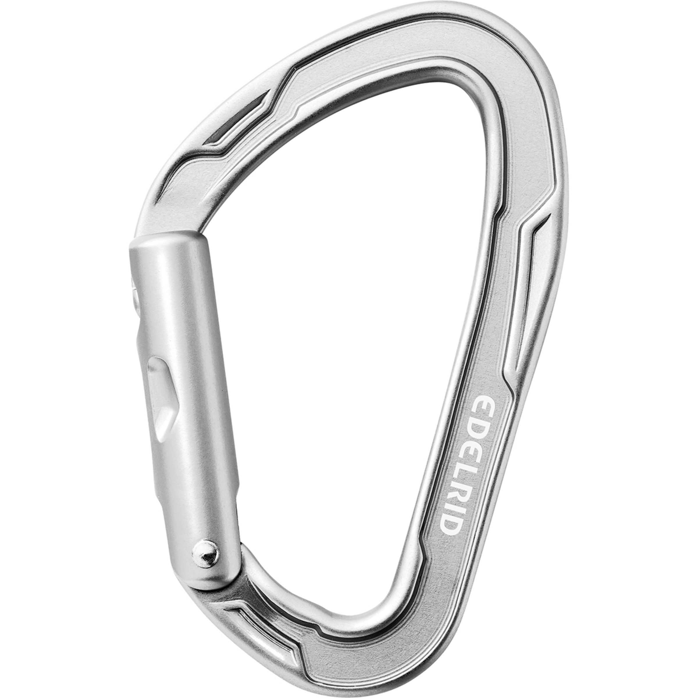 Edelrid Mission Straight Karabiner Karabiner silber Alpinklettern | Sportklettern