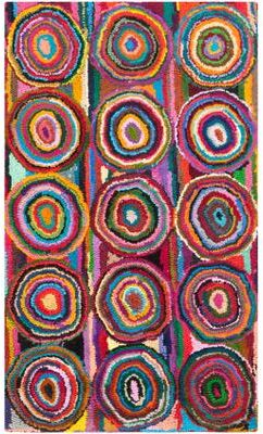 SAFAVIEH Handmade Nantucket Shino Contemporary Cotton Rug