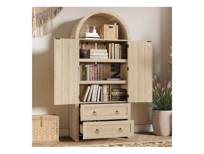 STILVORA Kleiderschrank Schlafzimmer Aufbewahrungsschrank mit Schubladen&Haken Kleiderschrank