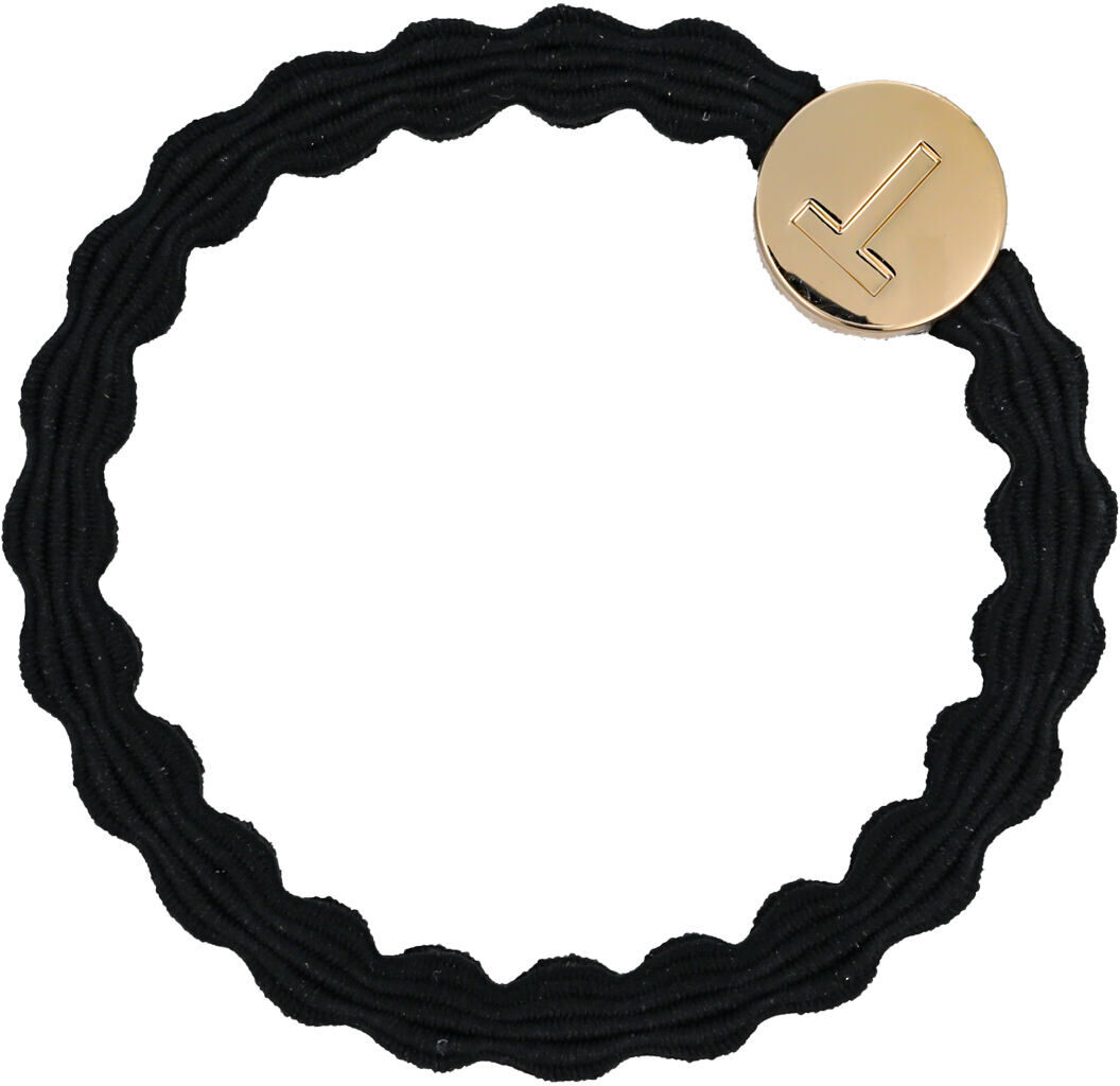 By Eloise London Gold Letter Black color T Black