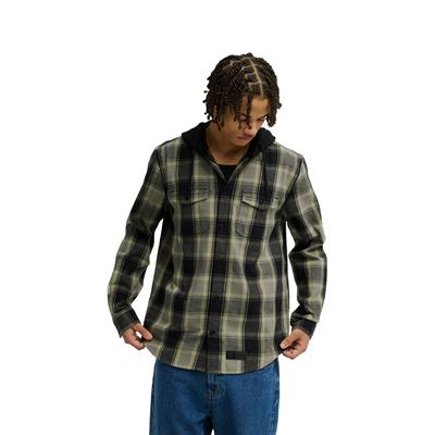 Langarmhemd DC SHOES "Ruckus", Herren, Gr. S, schwarz, Obermaterial: 100% Baumwolle., Hemden