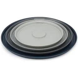 Joseph Joseph Nest 100 Prep&Store, Schüssel + Schale, Silber