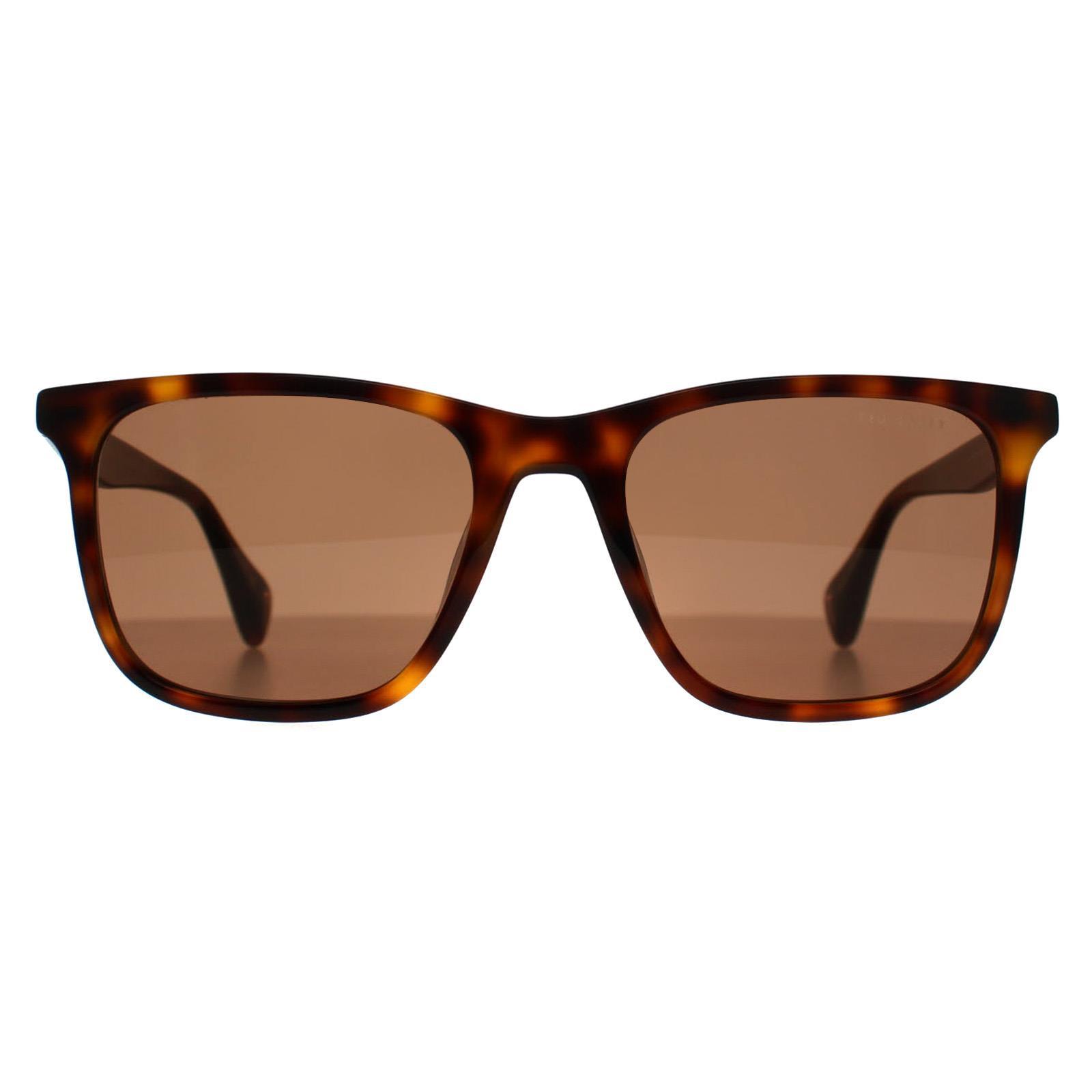 Ted Baker TB1724 Jacobe 104 glans donker tortoise bruin zonnebril