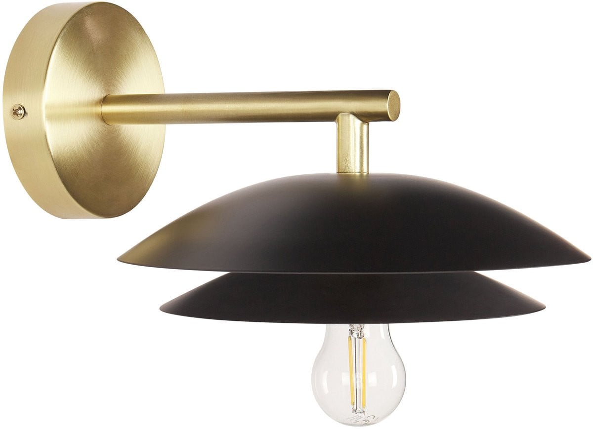 Beliani Wandlamp - Messing en Metaal - Glamour Accentverlichting
