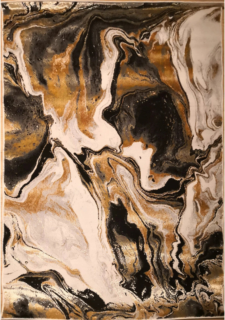 Metro Alexaray Abstract Area Rug Rectangle 80 x 150cm