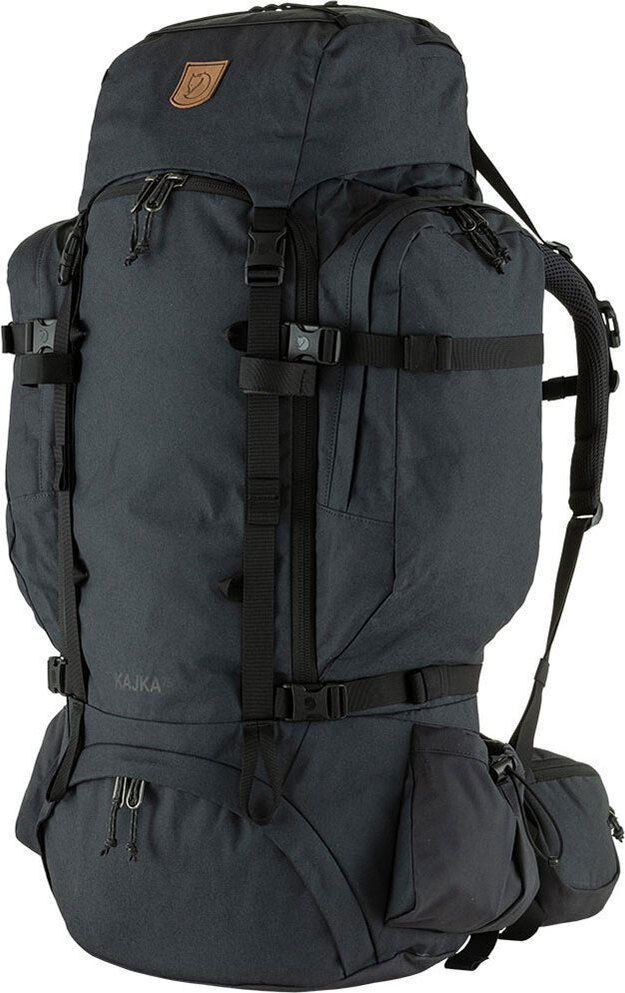 Fjällräven Kajka 65l Rucksack Schwarz Herren,Damen Schwarz One Size