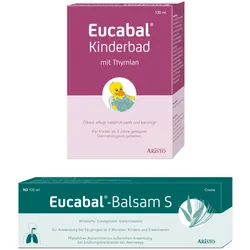 Eucabal Kinderbad + Eucabal Balsam S Set 1 Sparset
