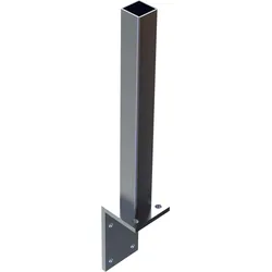OSMO Pfostenanker für Aluminiumpfosten zum Aufdübeln für L-Steine