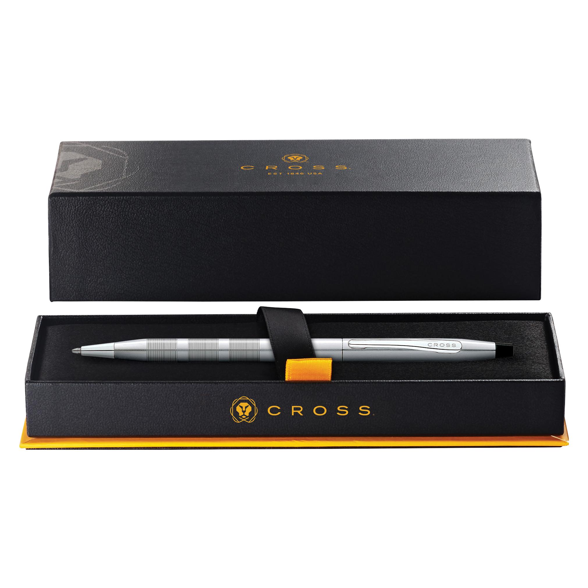 Cross Drehkugelschreiber Classic Century Trophy Satin Chrom Geschenkbox (1x) (AT0082-14)