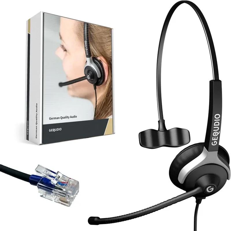 Gequdio Headset 1-Ohr für Cisco mit Kabel