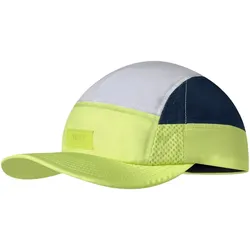 Buff 5 Panel Go Cap DOMUS Kinder Kappe gelb/weiß/blau - S/M