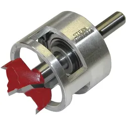 Stern, Bohrereinsatz, Kunstbohrer HM mit Tiefenanschlag Bohrer ø 35 mm (35 Millimeter)