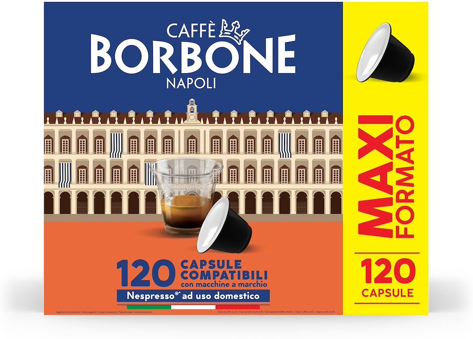 Capsule caffè Borbone Rebnradecisa120pz compatibili Nespresso - Miscela Decisa