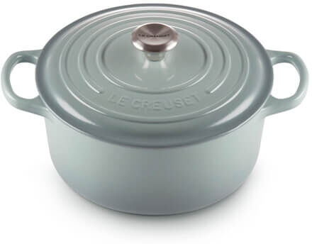 Le Creuset Signature Sea Salt Cast Iron 22cm Round Casserole