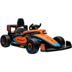 KINDER Elektroauto, 12V Kinderfahrzeug mit 2,4G-Fernbedienung, MP3 USB, Orange