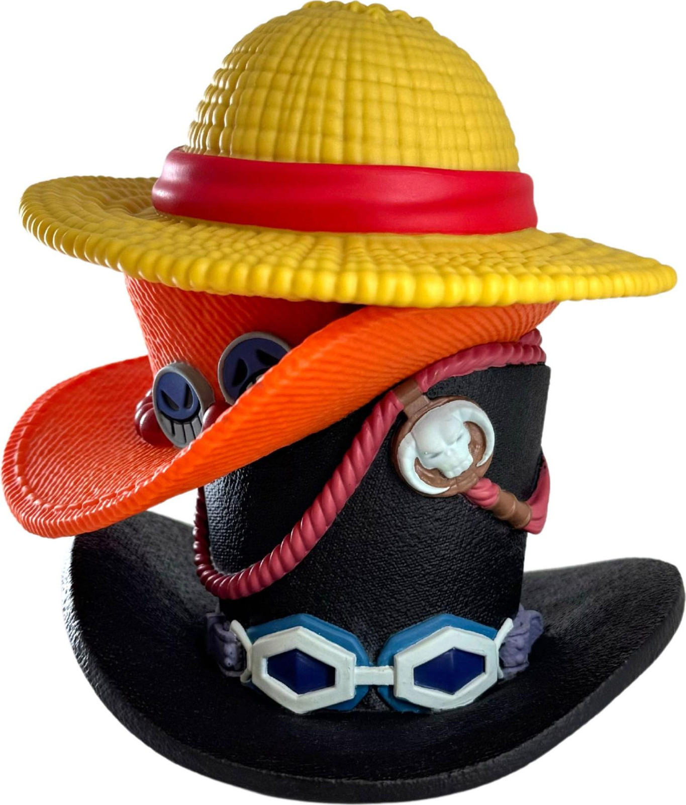 Plastoy One Piece Spaarpot met stapel hoeden
