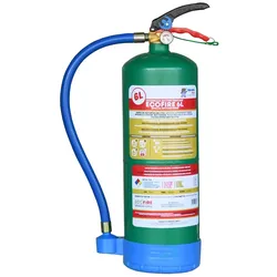 ECOFIRE Feuerlöschgerät ABFL, 6 Liter, zum Löschen von Lithiumbatterien, umweltfreundlich
