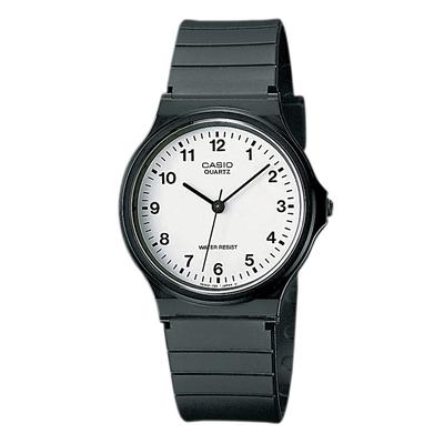 Quarzuhr, schwarz, CASIO TIMELESS COLLECTION, Armbanduhren, Herren, Quarzuhr, Armbanduhr, Herrenuhr, Damenuhr, Jugendliche, Resinarmband