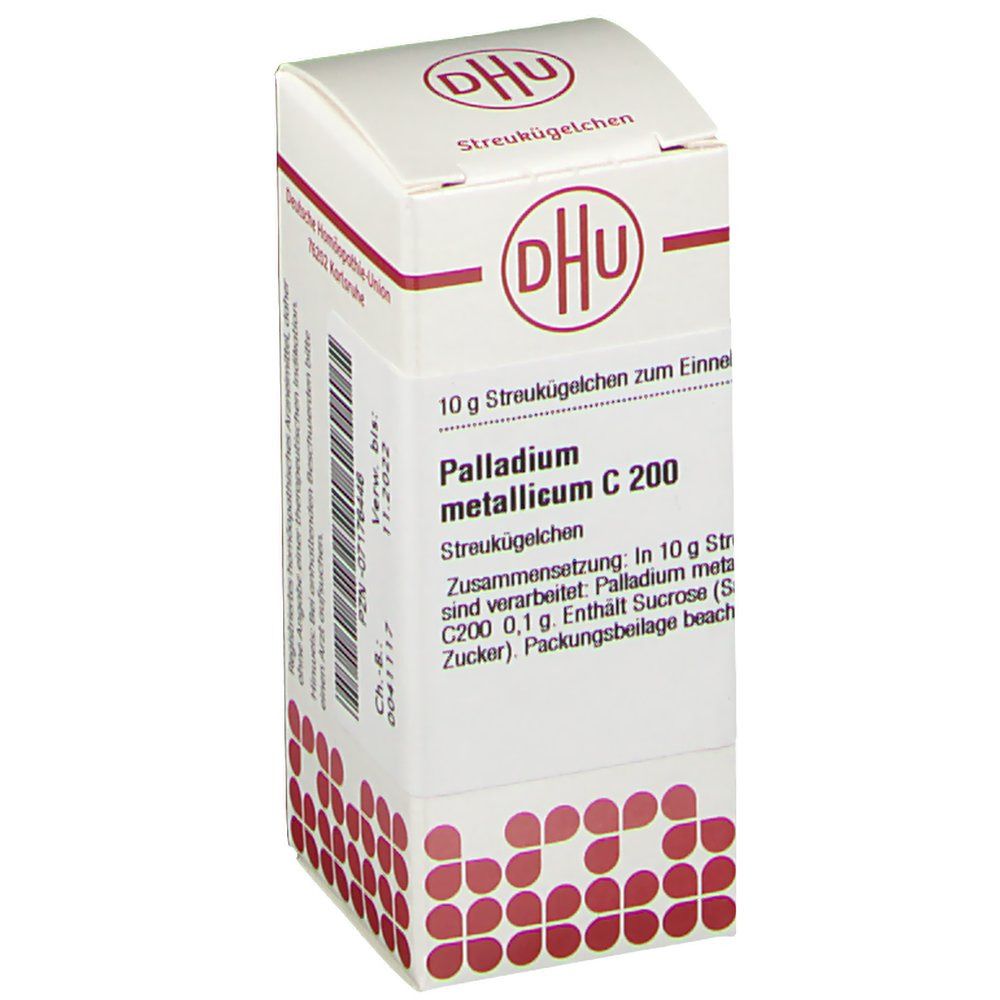 Palladium Metallicum C 200 Globuli 10 g