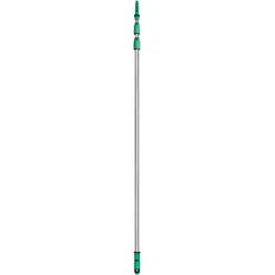 Unger OptiLoc Teleskopstange, Reinigungsutensil, Silber, Grün