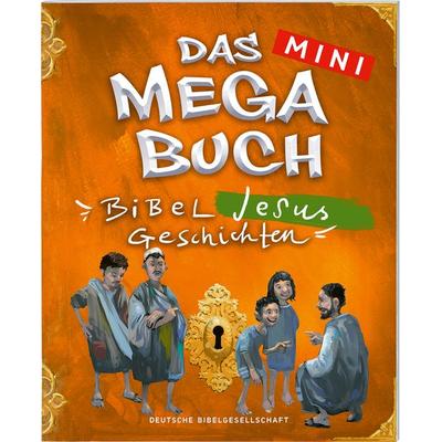 Das mini Megabuch - Jesus, Geheftet von , Deutsche Bibelgesellschaft, 978-3-438-04665-9