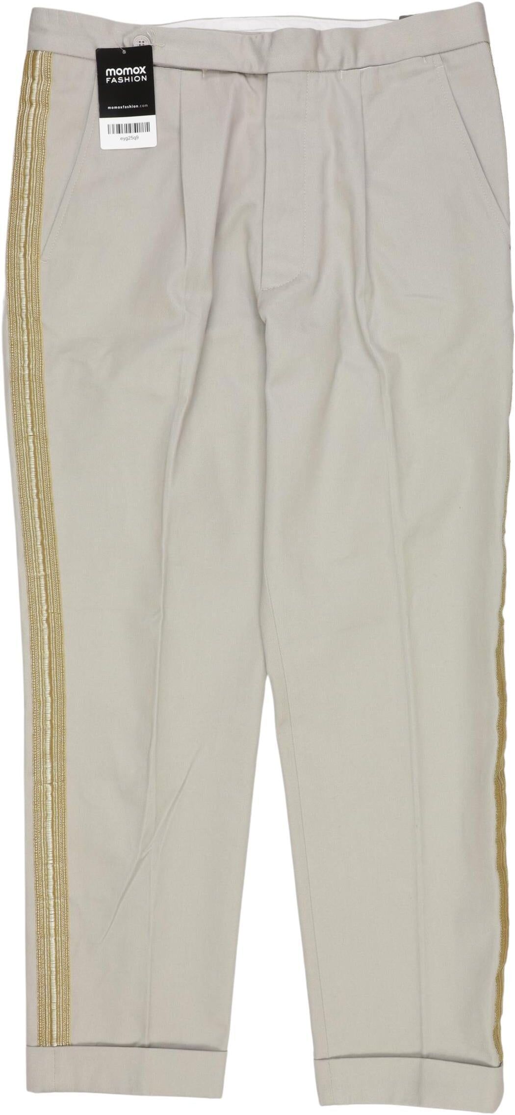 Palm Angels Herren Stoffhose, Beige, Gr. EU 44, Baumwolle - Second Hand