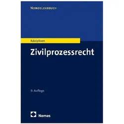 Zivilprozessrecht, Fachbücher von Jens Adolphsen
