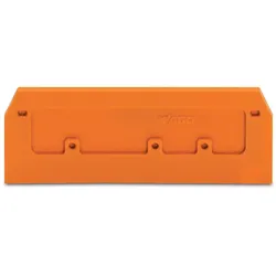 WAGO Abschluss-/Trennplatte orange, 2,5mm 280-371