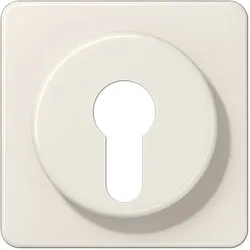 Jung Abdeckung für Schlüsselschalter (weiß)