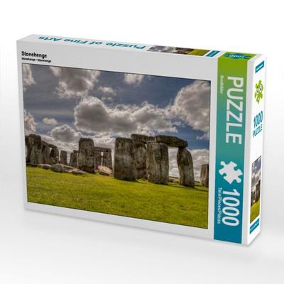 CALVENDO Puzzle Stonehenge | 1000 Teile Lege-Größe 64x48cm Foto-Puzzle für glückliche Stunden