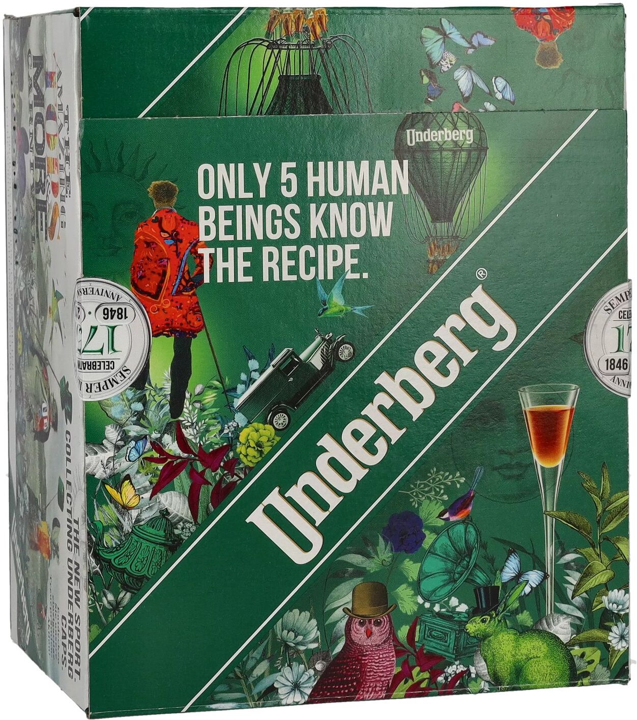 Underberg Natural Herbal Digestif 44% Vol. 30x0,02l