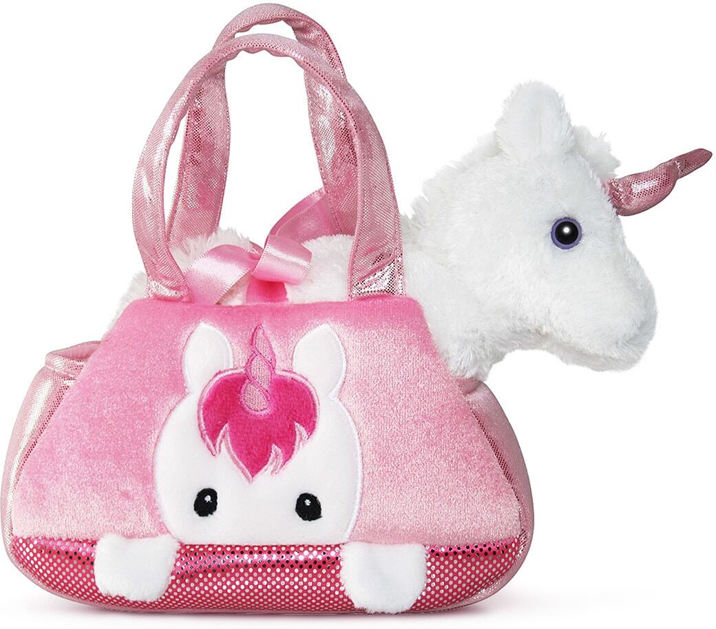 El Corte Inglés Peluche Unicornio Con Bolsa de Viaje .