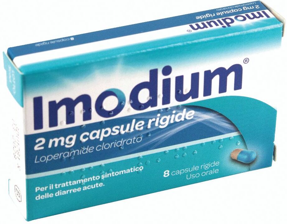 GMM FARMA Srl Imodium 2 mg, 8 Capsule Rigide