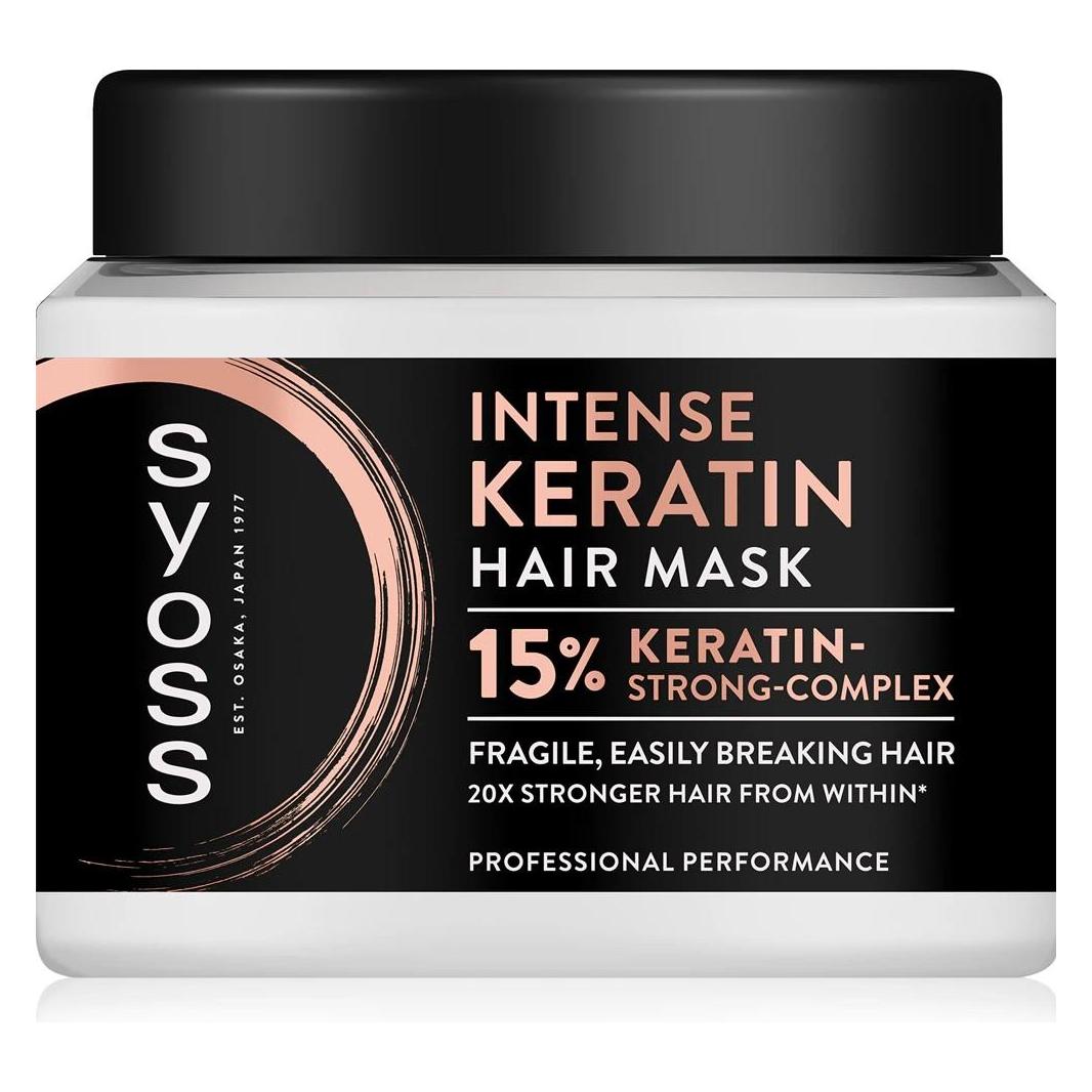 Syoss Intense Keratin maska do włosów łamliwych 400ml (400 ml) (54955764)