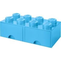 LEGO Brick Drawer 8 hellblau, Aufbewahrungsbox