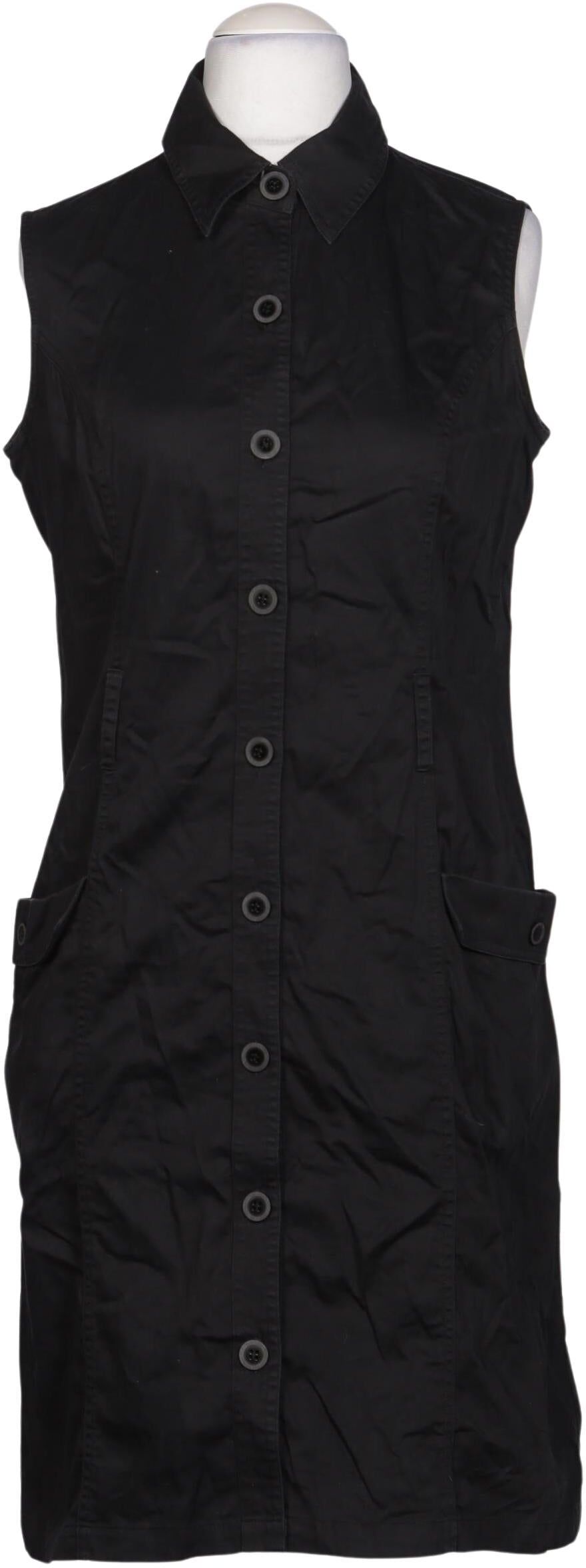Steffen Schraut Damen Kleid, Schwarz, Gr. M, Baumwolle - Second Hand