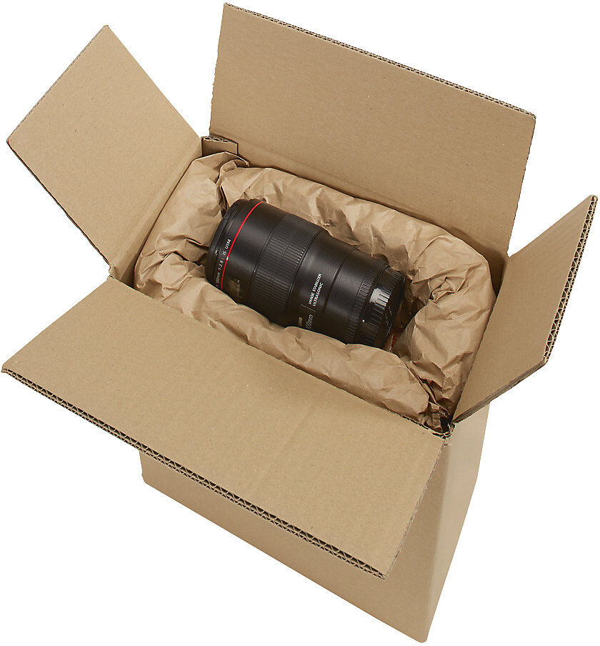 Papierpolsterkissen, VE 70 Stk, braun, LxB 180 x 380 mm, ab 10 VE ratioform